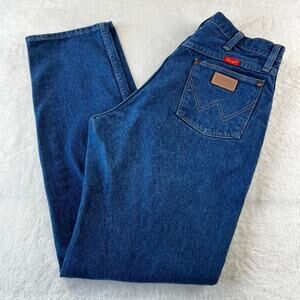 Wrangler Vintage Women’s Blue Jeans Size 13 30X31 USA Made Western Cowgirl Cut